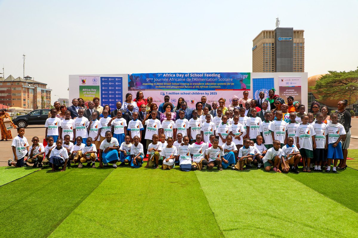 UN_Cameroon (@un_cameroon) on Twitter photo Resident Coordinator a.i. <a href="/Siaka_coul/">Siaka Coulibaly</a> congratulated government of #Cameroon for becoming one of forty African countries to have confirmed its membership of the School Meals Coalition, which now includes 98 countries and 116 partners worldwide.
#SchoolFeeding
<a href="/WFP_Cameroon/">WFP Cameroon</a> Resident Coordinator a.i. <a href="/Siaka_coul/">Siaka Coulibaly</a> congratulated government of #Cameroon for becoming one of forty African countries to have confirmed its membership of the School Meals Coalition, which now includes 98 countries and 116 partners worldwide.
#SchoolFeeding
<a href="/WFP_Cameroon/">WFP Cameroon</a>