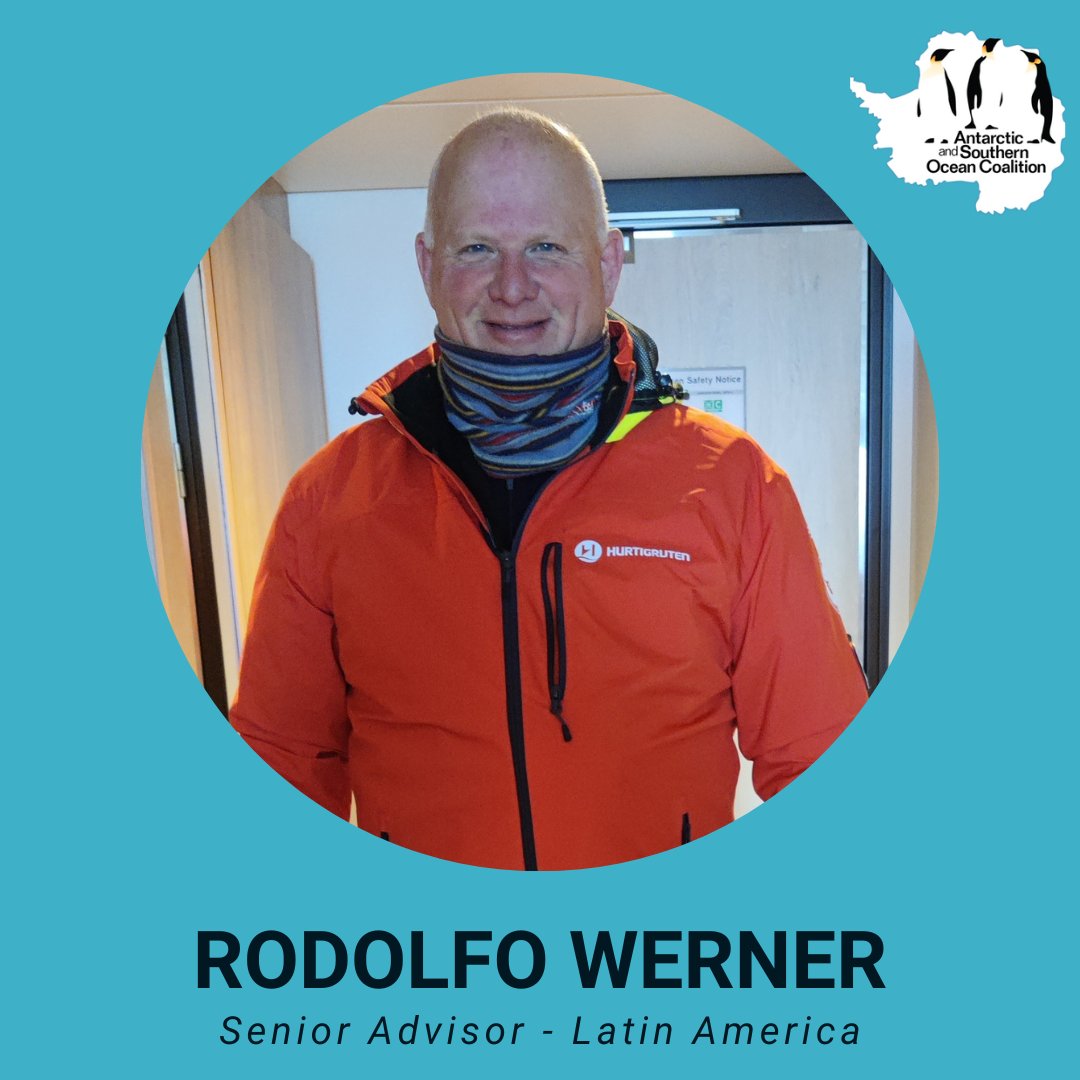 Antarctic and Southern Ocean Coalition (@antarcticasouth) on Twitter photo #FridayFeature Rodolfo Werner serves as a senior advisor in Latin America, specializing in marine protected areas, krill fishery management, and the overall conservation of Antarctic wildlife. He also represents ASOC in Antarctic governance meetings. <a href="/RodolfoWerner2/">Rodolfo Werner</a> #FridayFeature Rodolfo Werner serves as a senior advisor in Latin America, specializing in marine protected areas, krill fishery management, and the overall conservation of Antarctic wildlife. He also represents ASOC in Antarctic governance meetings. <a href="/RodolfoWerner2/">Rodolfo Werner</a>