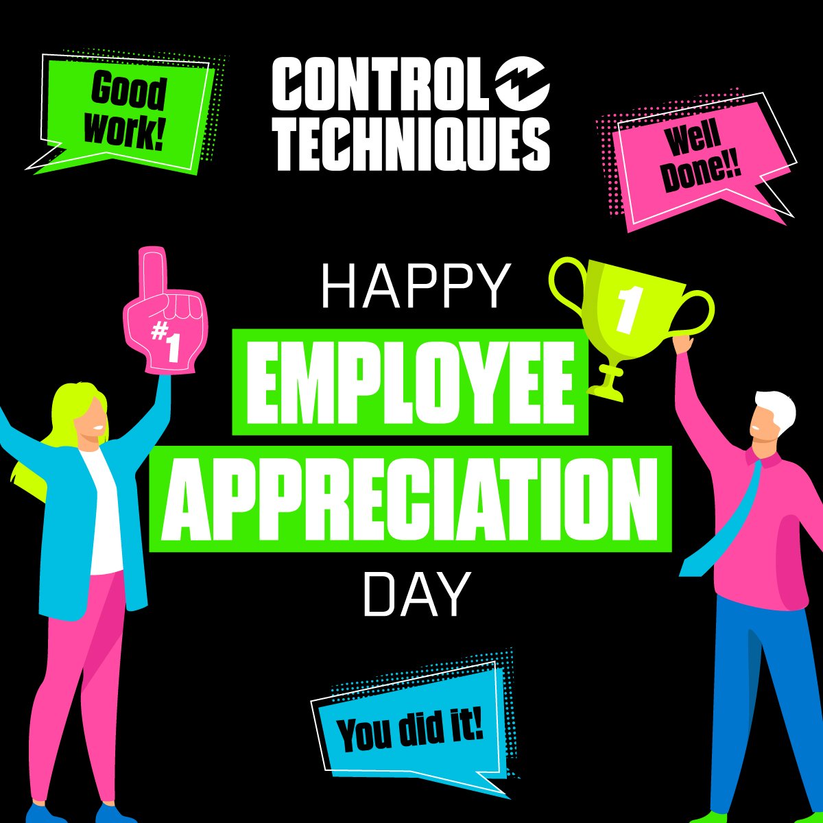 Thanks to all our employees for making Control Techniques a successful and great workplace. 

Current openings: brnw.ch/21wHtXU

#employeeappreciation