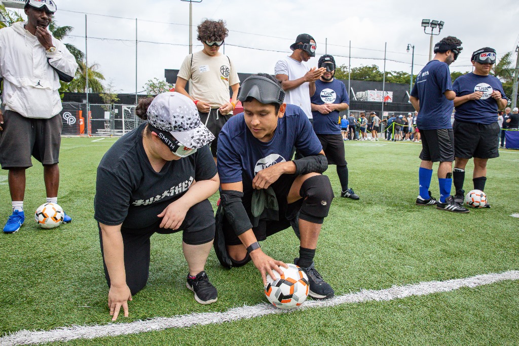 More than 150 participants took part in the USA Blind Soccer – Kickoff for Inclusion event on February 24, hosted by @USABA in collaboration with @Miamilighthouse and the Anthony R. Abraham Foundation. usaba.org/blind-soccer-d…