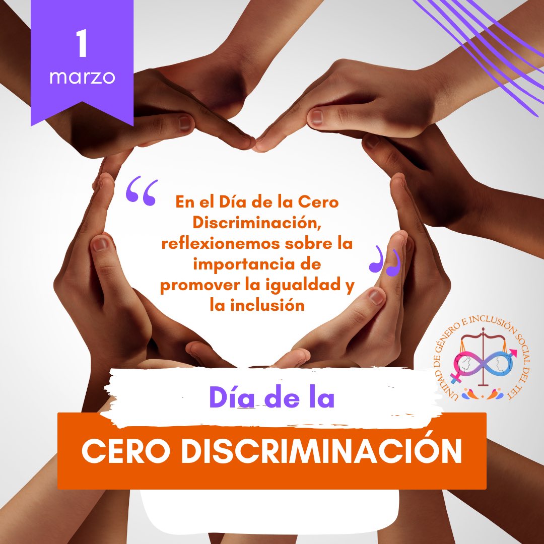 UnidadTet's tweet photo. 🗓️ 1 de Marzo 

Respetemos la diversidad y trabajemos juntos para eliminar toda forma de discriminación en nuestra sociedad. 
La igualdad es fundamental para un mundo justo y armonioso.

#UGISTET https://t.co/vGDT2B9uYL