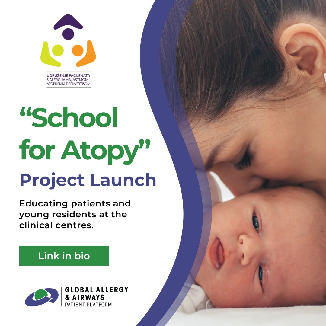 🚀 Launch Alert! 'School for Atopy' starts in Tuzla tomorrow! 🌍 Led by Vildana Mujic from AAA & #SupportedByGAAPP, aiming to educate on atopic diseases. Let's support this change! 📚

💙 Follow ow.ly/jlqo50QJUIC for updates. #SchoolForAtopy #MakeADifference