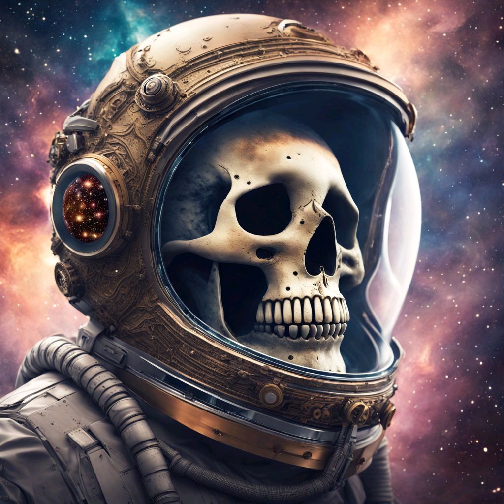 sandiMexicola's tweet photo. First person to Mars.#skull #spaceHelmet #AI #AIArt #AIArtCommunity #AIArtist #AIArtistCommunity #AIArtwork #ComputerArt #DigitalArt https://t.co/jZcnF1u6XG