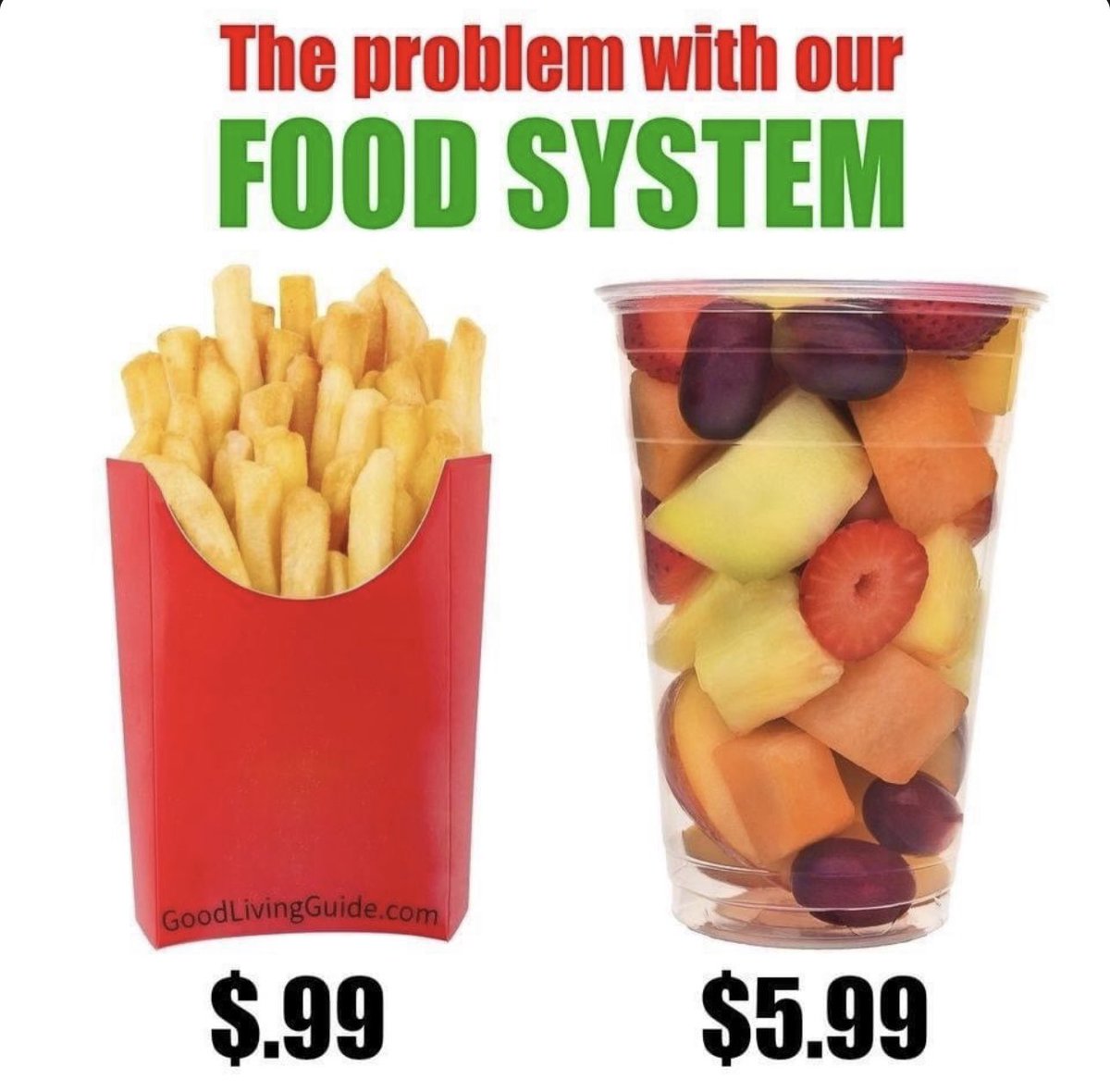 Agree or disagree? 🍟 🍇