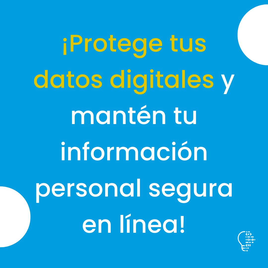 ¡Protege tus datos digitales siguiendo estos consejos y mantén tu información personal segura en línea! 🔒💻 #SeguridadDigital #ProtecciónDeDatos #PrivacidadEnLínea #Codingtel