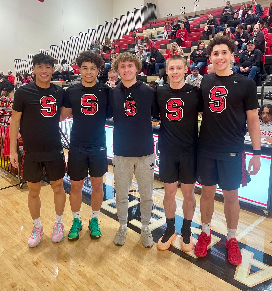 Final regular season game tonight at home vs Farmington. It Senior Night, come celebrate Jade, Isaac, Jalen, Kaden &amp; Maverick. JV is at 5:30, Varsity at 7pm.