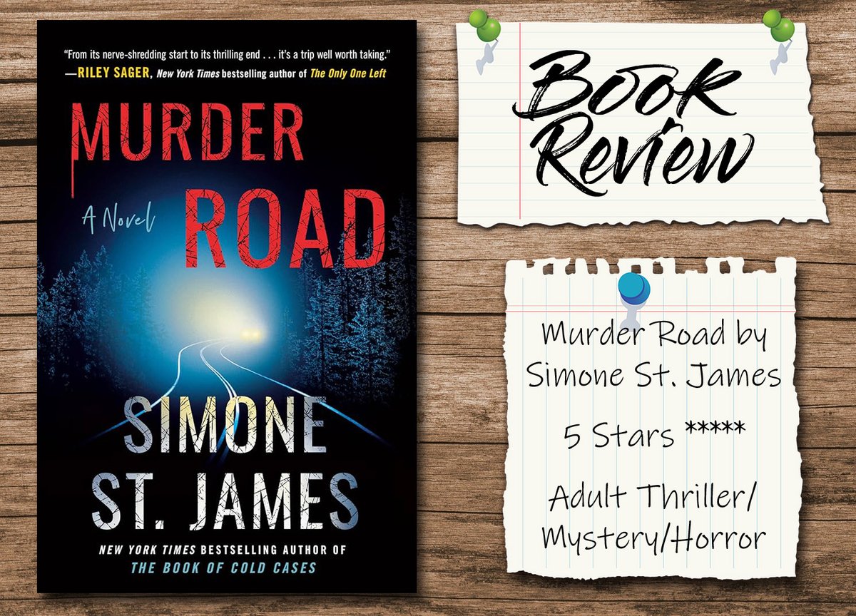 Today's Friday review is Murder Road by Simone St. James. @BerkleyPub @MichaelJBooks #booktwt #BookTwitter open.substack.com/pub/readnerdyw…