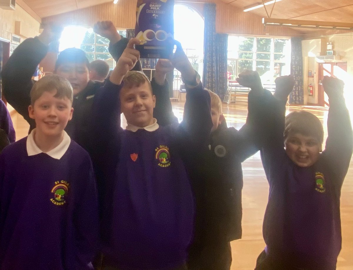 HarbourLearning's tweet photo. On Monday, 8 Yr 6 pupils from St Giles Academy, played in the local Chess Competition. 
Our team started off strong' winning 5 out of the 8 games. 5 rounds ended with St Giles winning by a whopping 7 points! Well done to all the players that took part, especially our champ David. https://t.co/Xv3wYfHQ2f