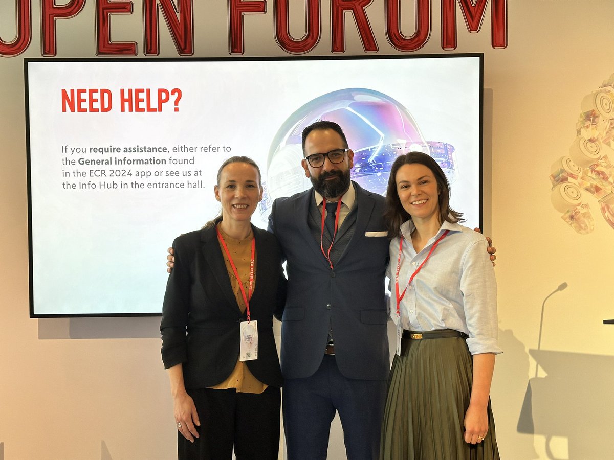 Privileged to share the stage with two expert colleagues from across Europe this morning to discuss our work in radiological safeguarding investigations