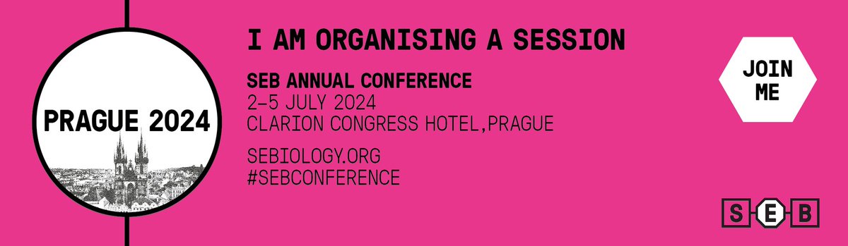 *🚨* 1 WEEK DEADLINE *🚨* Apply to our session at SEB: A18: Phenotypic plasticity and acclimation mechanisms in a changing world ✈️ 5 travel grants will be given to students presenting in the session, thanks to our generous sponsors @Pyro_Science See y'all in Prague!✌️