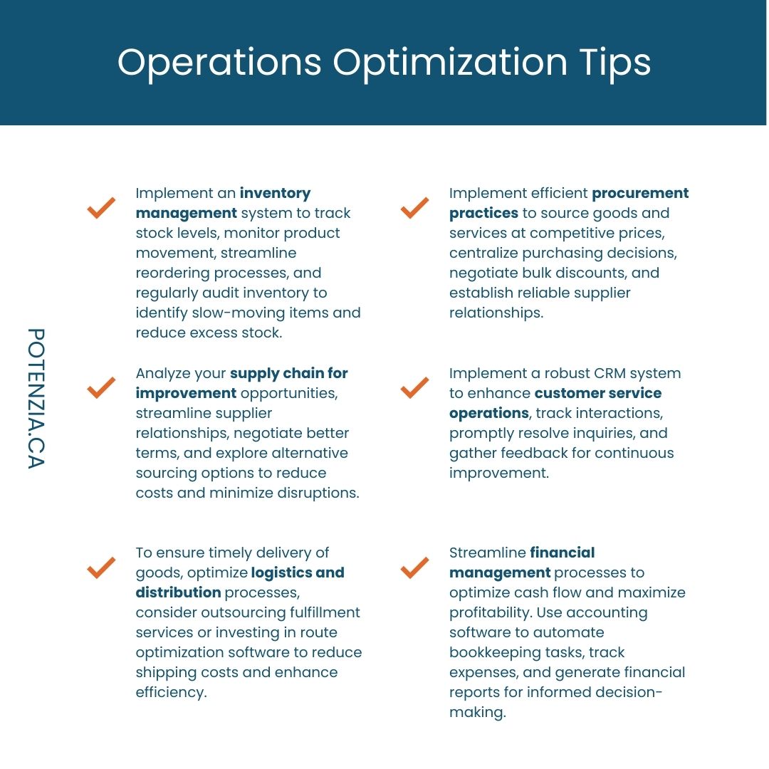 PotenziaSMB's tweet image. Efficient operational processes are vital for the success of small businesses.

By implementing these operations optimization tips, you can enhance efficiency, reduce costs, and drive growth in your small business.

#OperationsOptimization #SmallBusinessSuccess #EfficiencyTips