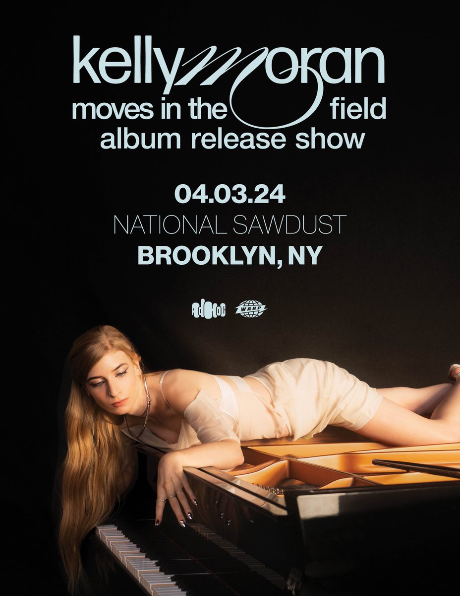 ANNOUNCING MY ALBUM RELEASE SHOW

APRIL 3RD IN NYC AT @NATIONALSAWDUST

ON SALE NOW 🎟️: ci.ovationtix.com/36490/producti…