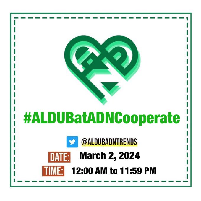 “There is immense power when a group of people with similar interests gets together to work toward the same goals.” - Idowu Koyenikan

#ALDUBatADNCooperate