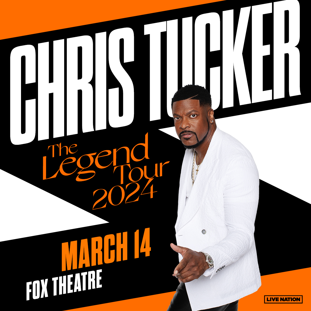 Tickets are ON SALE NOW for actor and comedian @ChrisTuckerReal's Legend Tour at <a href="/TheFoxTheatre/">The Fox Theatre</a> on March 14 🎟️ bit.ly/ChrisTucker314

Listen to OG 97.9 everyday next week for your chance to win a pair of tickets!