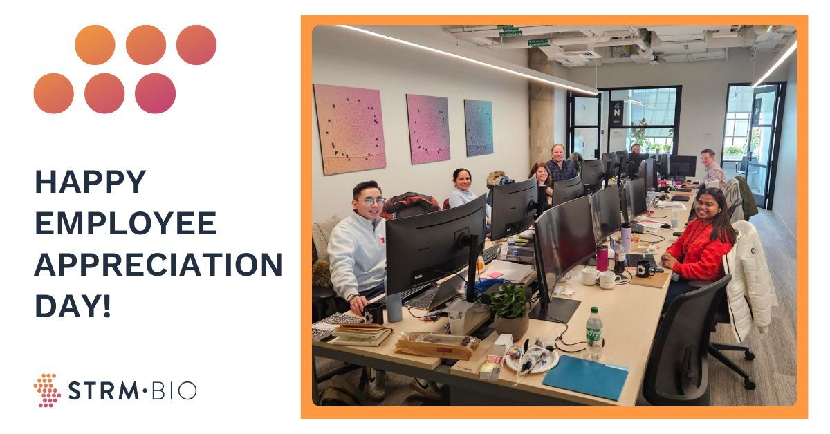 To our employees here at <a href="/STRMbio/">STRM.BIO</a>, Happy Employee Appreciation Day! Thank you for consistently going above and beyond. This company is a better place because of all of you. #employeeappreciation #team