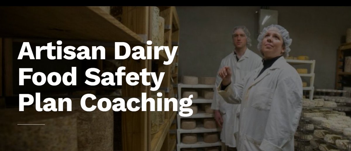 Free Food Safety Support for Small Dairy Processors – March Q&A Sessions Making Cheese, Ice Cream or other dairy products? Questions about your Food Safety Plan? March 11th - Environmental Monitoring- 10-11am ET March 21st - Recall Plans - 3-4pm ET cals.cornell.edu/northeast-dair…