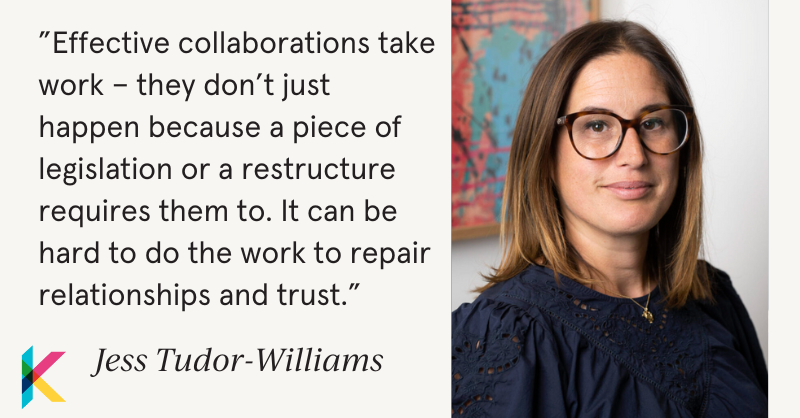 Collaboration is in our DNA thanks to the evolutionary benefit that it gives us. But when it’s not done well, it can be hard, messy and not as impactful as we hoped. Read @JessLTW to find out how working together can create real value for people. kscopehealth.org.uk/blog/three-les…
