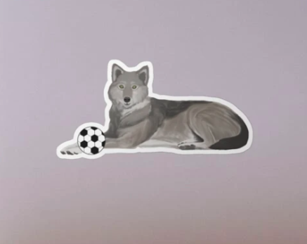 MascotDesigns1's tweet photo. thanks to the WOLF SOCCER fan who bought stickers!
πΊβ½οΈβ€οΈ
#BuyIntoArt #Wolves #GoWolves #Lobos #Wolfpack #SoccerWolves #CollegeSoccer #HighSchoolSoccer #UNM #NCState #Lourdes #UNR #LoyolaNO #NebraskaWesleyan #NorthernState #WesternOregon #WallaWalla #UWG #CardinalStritch https://t.co/Cjh3wYCZyX
