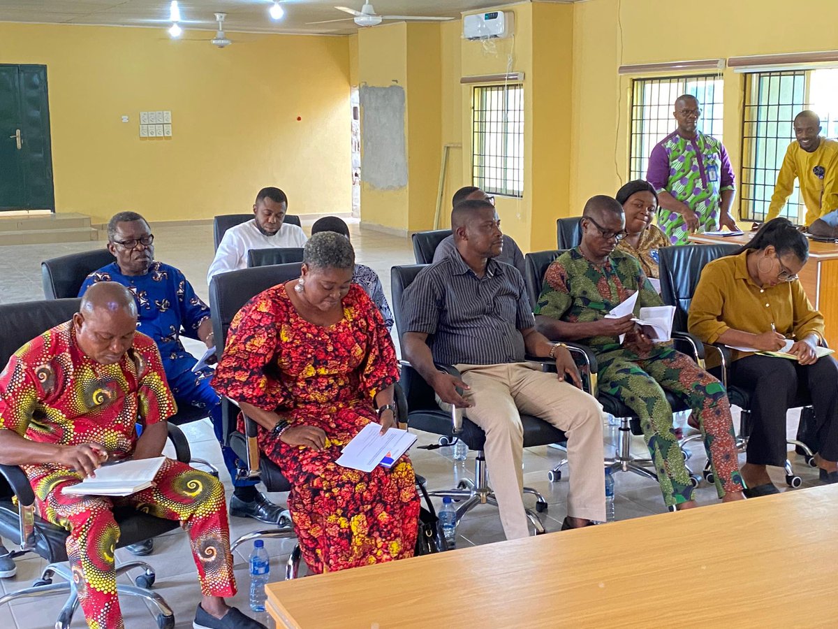 futiamedia's tweet image. FUTIA RECEIVES AKWA IBOM STATE CORRESPONDENTS’ CHAPEL OF NUJ ON A COURTESY VISIT
The Vice Chancellor of the Federal of University Technology, Ikot Abasi (FUTIA), Professor Leo Daniel earlier today received the A’Ibom Correspondents’ Chapel of the Nigeria Union of Journalists.