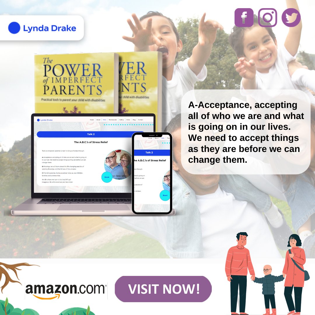 Transform your parenting journey with empowering tools promoting acceptance for positive change. 
Start your transformation at lyndadrake.com/talks.

#LyndaDrake #Author #ParentingEmpowerment #StressFreeLife