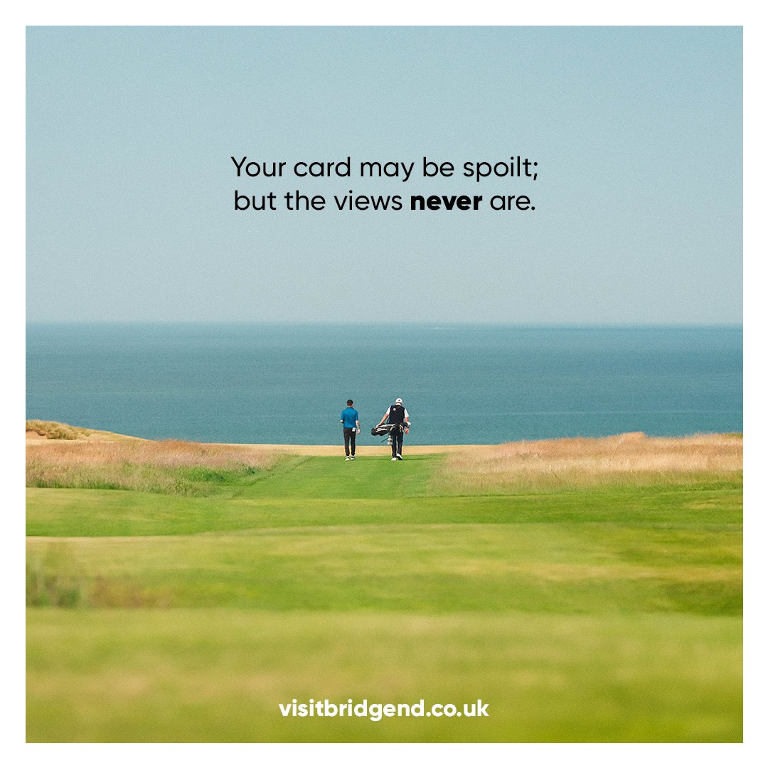 Whether you're near the coast or in the beautiful countryside - you can enjoy stunning surroundings while golfing in Bridgend County! ⛳ Have you planned your trip yet? 🏌️ visitbridgend.co.uk/pages/golf #VisitBridgend #VisitWales #golfcourses #golftravel #golftrips #golfing
