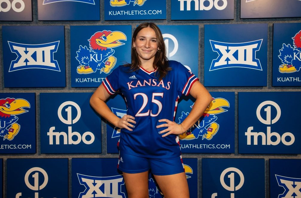 I’m excited to announce my verbal commitment to the University of Kansas! @KUWSoccer Thanks to my family, coaches and friends who have helped me in my recruiting process!! Go Jayhawks! #RockChalk @chiINTER @Inter06red @ImYouthSoccer @ECNLgirls