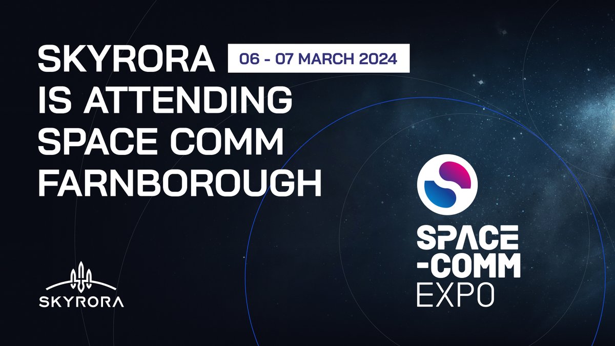 #Skyrora is looking forward to attending the Space-Comm Expo in Farnborough next week! Book a meeting with the team on our website to discuss our flexible end to end launch services: loom.ly/DIU7XQ0 #SkyroraXL #UKSpace #UKLaunch