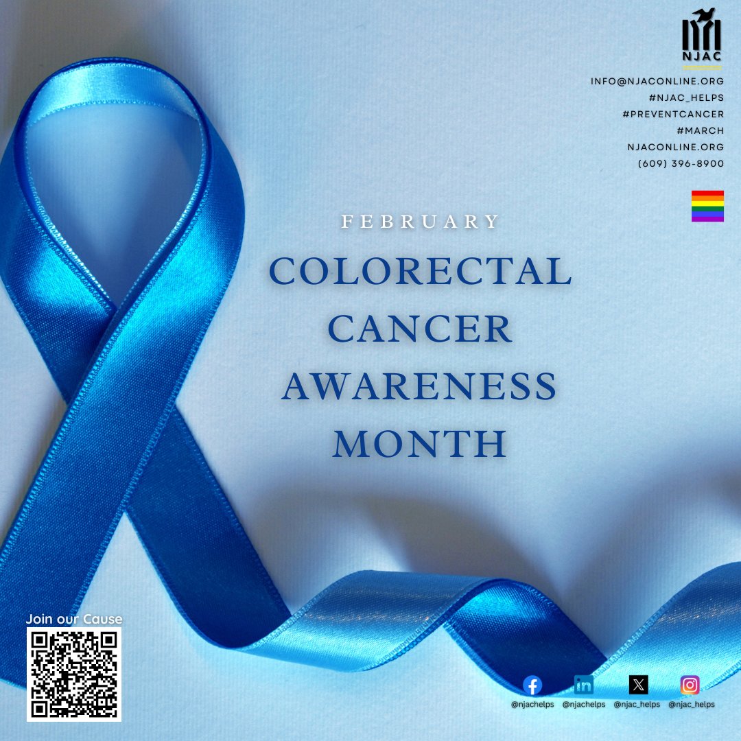 Let's spread awareness and encourage everyone to prioritize their colorectal health! 

@NJDeptofHealth
@EHCA_NJ
#ColorectalAwareness #PreventColorectalCancer #enddomesticviolence #camdencountynj #newjersey #njac_helps