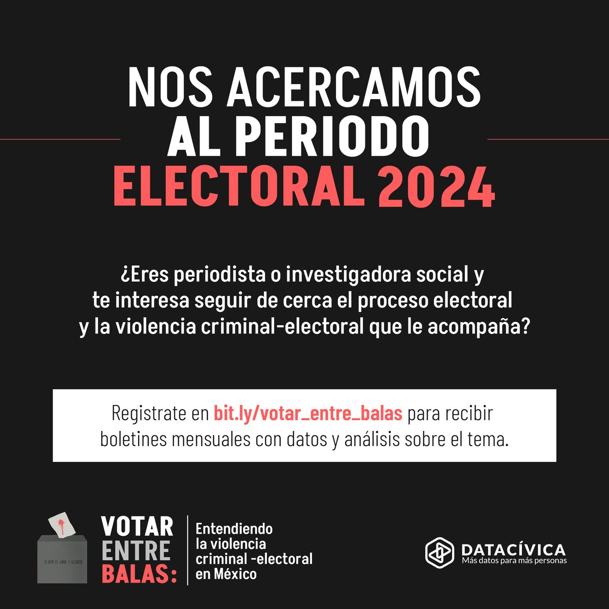 ¿Cuál es el contexto de violencia político - criminal rumbo a las #Elecciones2024MX? 🗳️ En este inicio de campañas electorales, el primer mes del año fue el enero más letal de los últimos 5 años 👉 bit.ly/votarentrebala… Suscríbete a #VotarEntreBalas👉 bit.ly/votar_entre_ba…