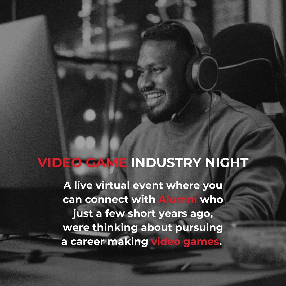 Calling all Video Game creators in the making! Our Virtual Video Game Industry Night is coming up! It's the perfect opportunity to connect with fellow game designers who recently graduated from our program. When: Mar 6, 2024 at 6:30pm EST Register here: okt.to/zXuFW8