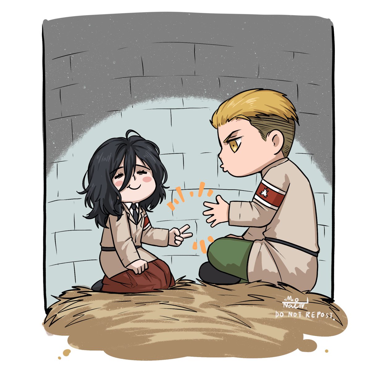 Activity when they trapped 

#aot #AttackOnTitan #SNK #ShingekiNoKyojin #pieckfinger #porcogalliard #pokopiku #pokkopiku #gallipieck