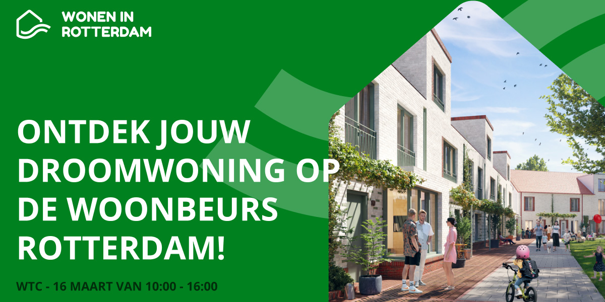 🏡Nog maar 15 dagen te gaan tot de #Woonbeurs2024! Op 16 maart verwelkomen we je graag op de Woonbeurs @Rotterdam in het WTC Rotterdam. Ontdek een wereld vol inspiratie en nieuwbouwprojecten voor huur- en koopwoningen! Van 10:00 tot 16:00 uur. Mis het niet!  #WoneninRotterdam