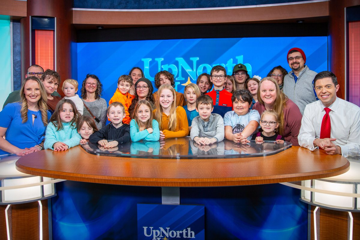 Brendan Kinney (@brendanrkinney) on Twitter photo We had a fun morning with this group from the Homeschool Enrichment Network!
Thanks for stopping by @UpNorthLive to learn about journalism and weather with <a href="/h_bricca/">Heather Bricca</a> We had a fun morning with this group from the Homeschool Enrichment Network!
Thanks for stopping by @UpNorthLive to learn about journalism and weather with <a href="/h_bricca/">Heather Bricca</a>