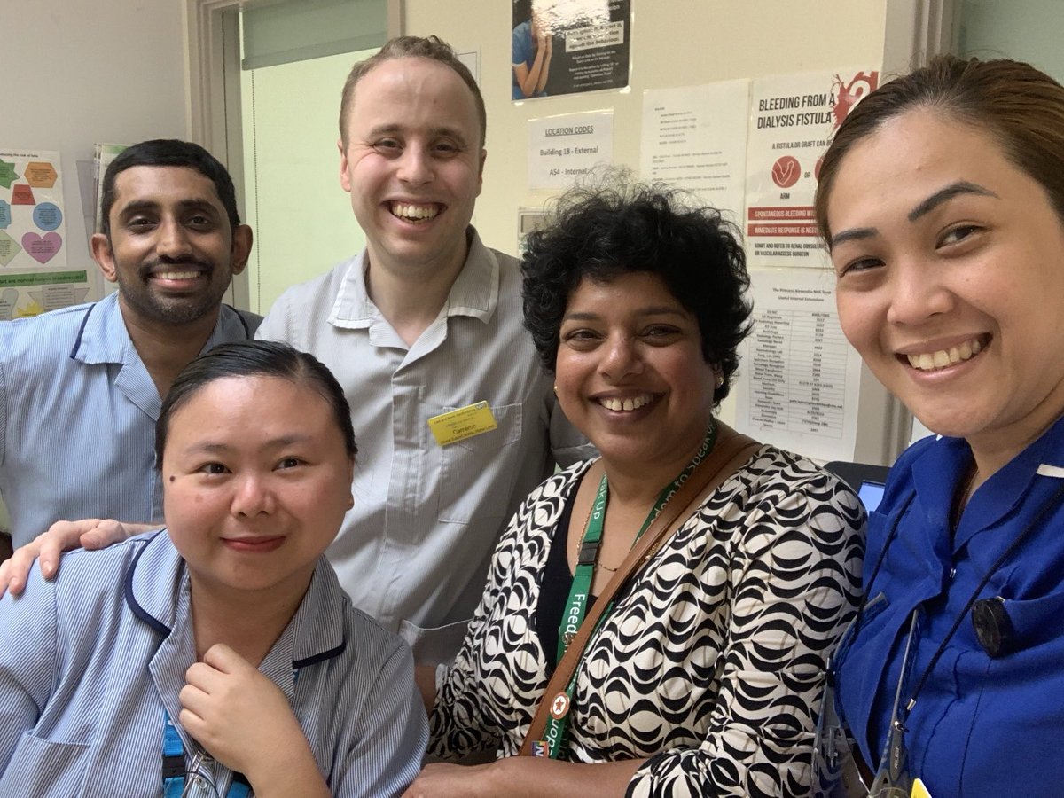 SylviaG84478791's tweet photo. #FTSU session today@ Renal Dialysis Unit, PAH, Harlow. 🙏 for having me. We had a productive day discussing #StaffVoice #StaffExperience #TrustValues. I look forward to working with you. @enherts @SandraCruicksh5 @margaretdevaney https://t.co/u4ZCobHNQf