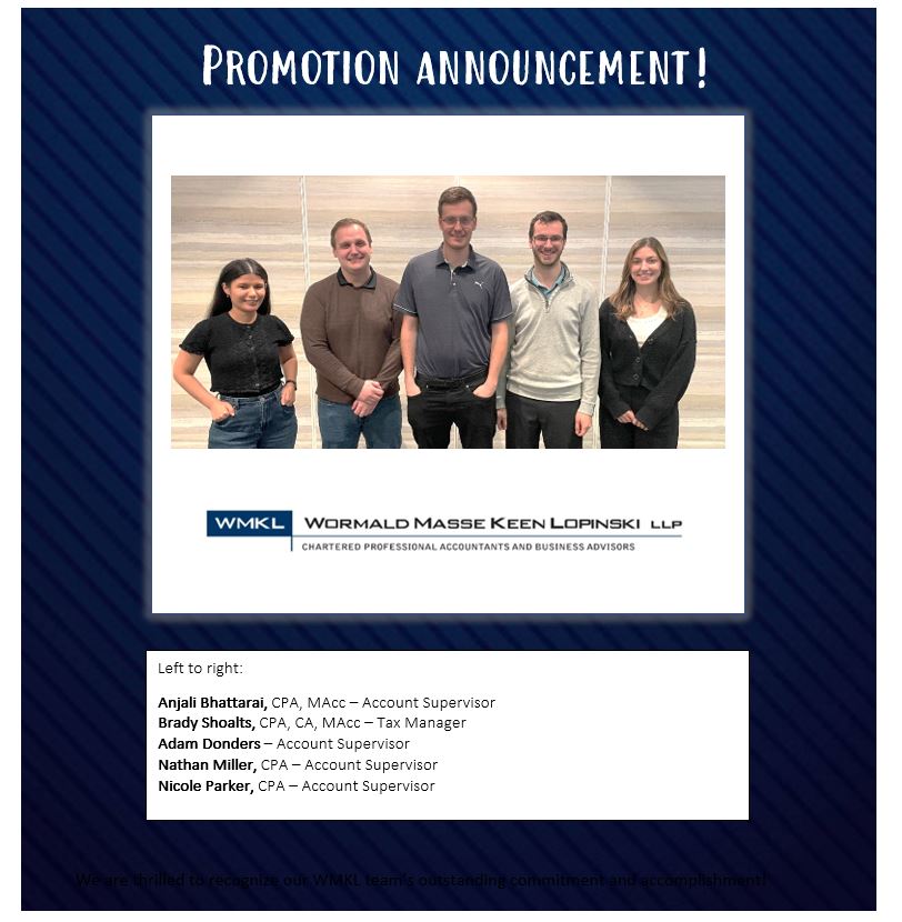 We are thrilled to recognize our WMKL team’s outstanding commitment and accomplishment!