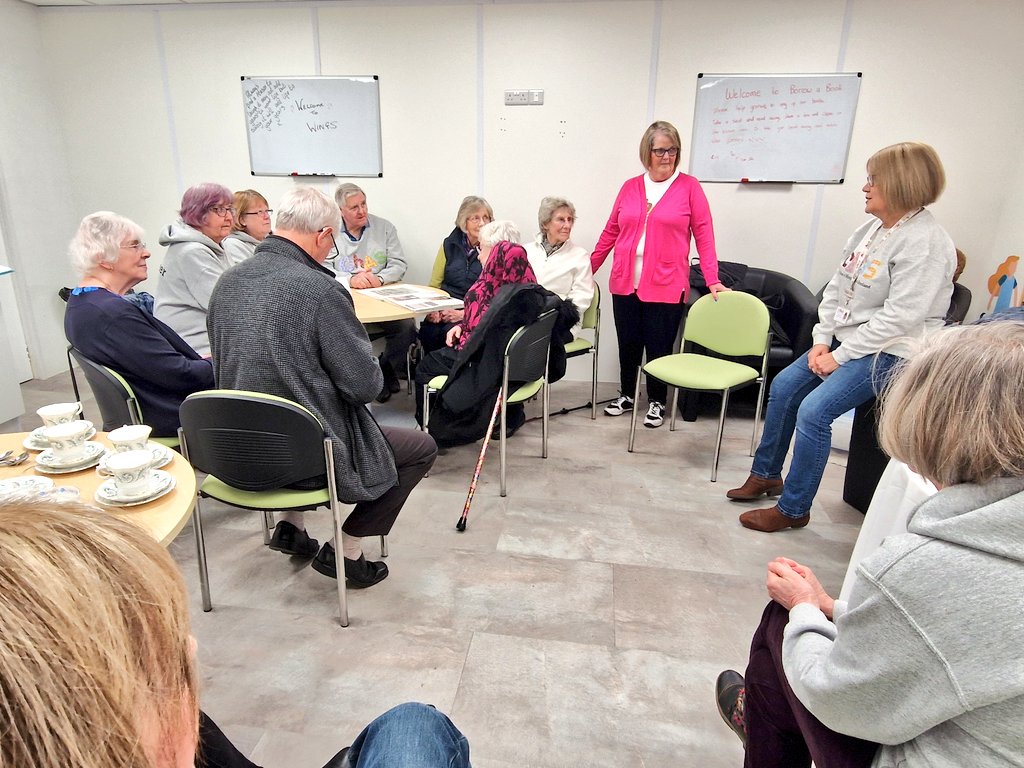 Such a lovely afternoon spent celebrating the @supportCHAS Gordon Friends. Members past and present came along and we got a chance to see photos from across the groups 25+ year history.