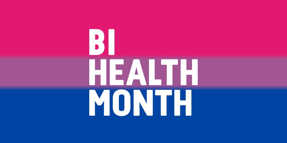 March is #BiHealthMonth!
Founded and led annually by the Bisexual Resource Center, raises awareness about the bisexual+ (bi, pansexual, fluid, queer, etc.) community’s social, economic and health disparities; advocates for resources; and inspires actions to improve bi+ people’s…