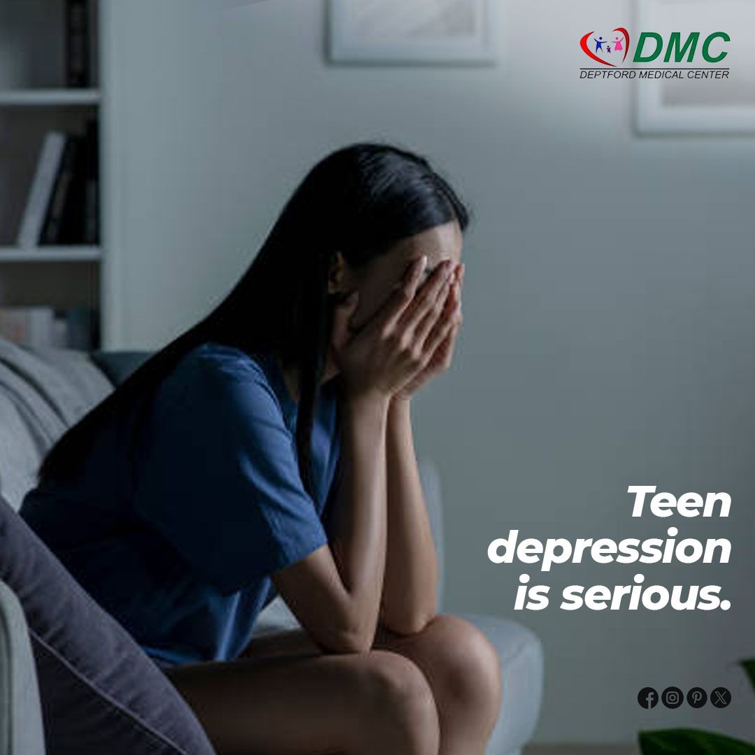 Evaluate mental health with DMC's Teen Depression Screening Services. Professional help ensures a healthier path for your teen.

Call us at (856) 848-8060
#DMC #health #care #healthylifestyle #teendepression #mentalhealth #professionalhelp #depressionscreening #fridayblessings