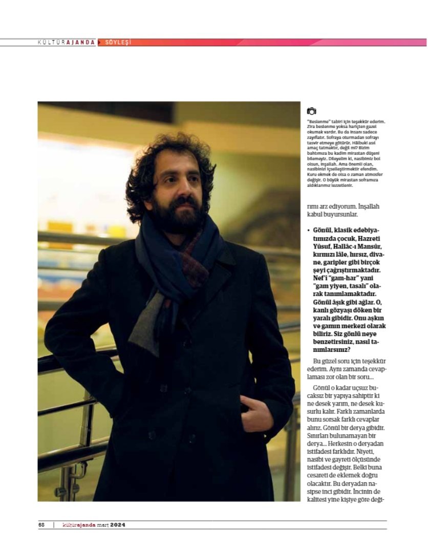 ilkay_coskun's tweet photo. Ankara merkezli, Kültür Ajanda Dergisi, Mart 2024, 124. sayısında, genç yazarlarımızdan Nurullah Deveci ile "Gönül Kavramı" üzerine sekiz sayfa hacminde güzel bir söyleşi yaptık.
Söyleşiyi buradan da okuyabilirsiniz.

https://t.co/E0qnk3cZcu

https://t.co/7mzRoiWNp8 https://t.co/BTJUQwom5H