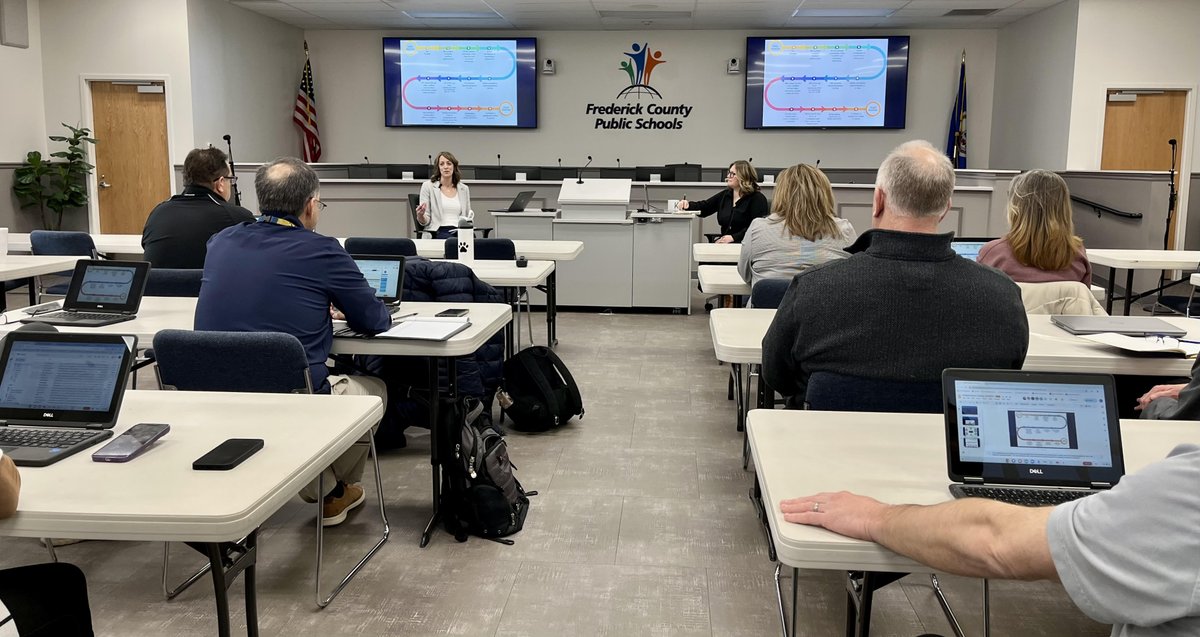 Frederick County Public Schools has an all-star HR department! This morning, HR directors facilitated a learning session for administrators focusing on best practices for hiring, licensure, leave policies and substitutes!

#FCPSinspires #inspire2025 #humanresources #education