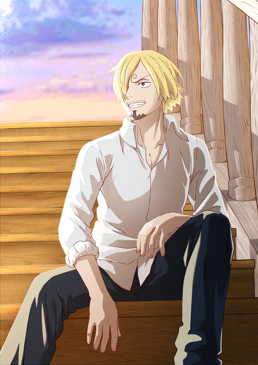 EMUNOPLA's tweet photo. رسمة فينسموك سانجي من حساب ONE PIECE الرسمي بمناسبة يوم ميلاده🎂 https://t.co/ORoBhxQbKd