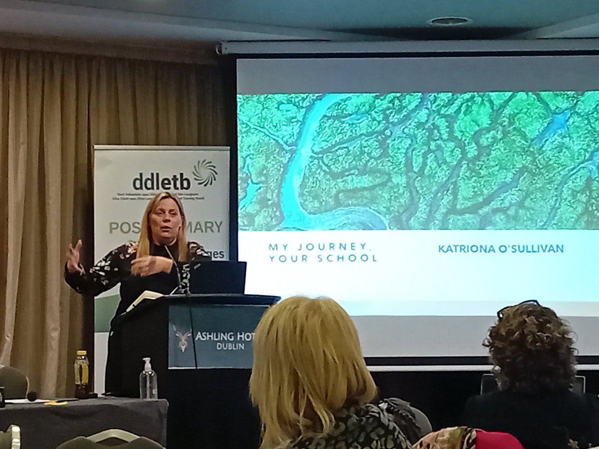 IsMiseNollaig's tweet photo. Today @ddletb CPT conference we listened attentively to @katrionaos, author of Poor.
Her presentation was thought-provoking, touching and highly inspirational. 
Let's all ignite a leading fire in our students. https://t.co/prIc9hkkcr
