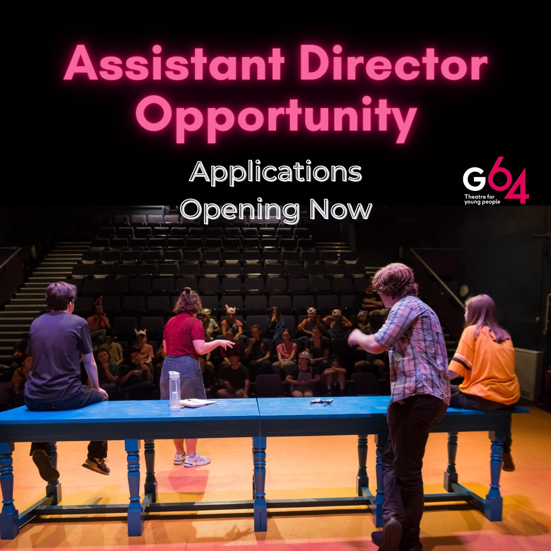 Are you a G64 member? Are you Year 11+? Fancied helping in rehearsals and seeing what it takes to put on a G64 show? ⁠ We are looking for 2 G64 members for this opportunity; check your emails for the job description or talk to the G64 team to get a copy.⁠