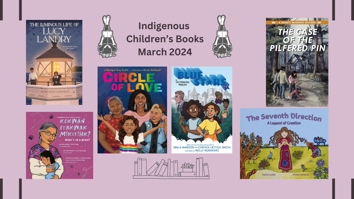 New Indigenous children’s books of March 2024 (with thanks to Traci Sorell)! @GymnasticsRosie @HolidayHouseBks @Candlewick @HarperChildrens @HarperStacks @diversebooks @NavaBear @KeklaMagoon @heymolls @_secondstory