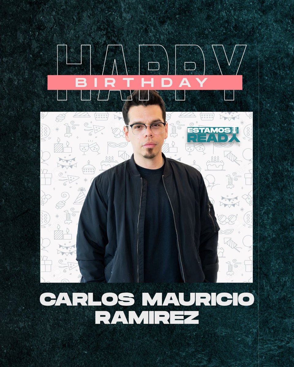 estamosreadypod's tweet photo. Le deseamos un gran Feliz cumpleaños a nuestro querido @Tomapapa, nuestros mejores deseos para ti en tu día 🎂🥳 https://t.co/0wbliwhwf0