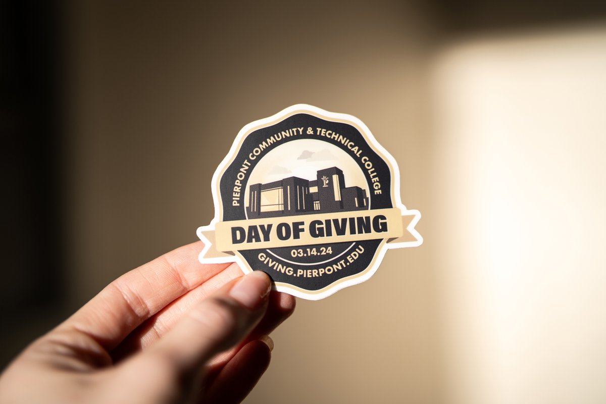 Save the date! Pierpont's 50th Anniversary Day of Giving is just 2⃣ weeks away on Thursday, March 14. 🖤💛

Explore campaigns for academic programs, student hardship, scholarships, and more. Check out this year's areas of need ➡️ giving.pierpont.edu.

#PierpontGiveDay24