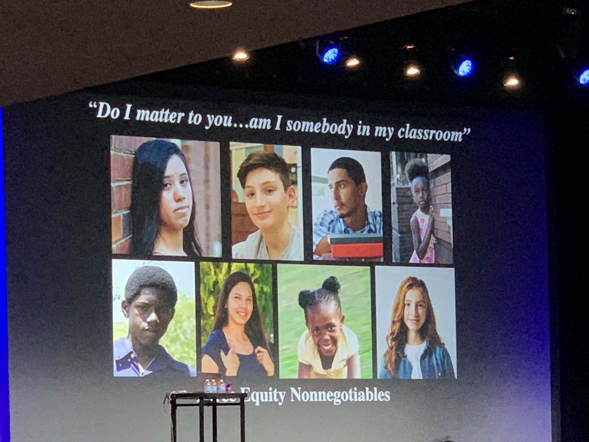 Rosielscott's tweet photo. @PrincipalKafele Powerful message in NYC! Innovative Schools Summit. https://t.co/kI5e3By6L5