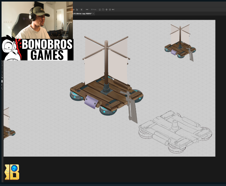 Hello tout le monde, on reprend enfin le stream sur @BonobrosGame ! Aujourd'hui, on travaille sur les personnalisations, les skins, etc. Il y a également eu quelques petits changements depuis la dernière fois, alors n'hésitez pas à venir poser vos questions !
↘️liens du stream ↙️