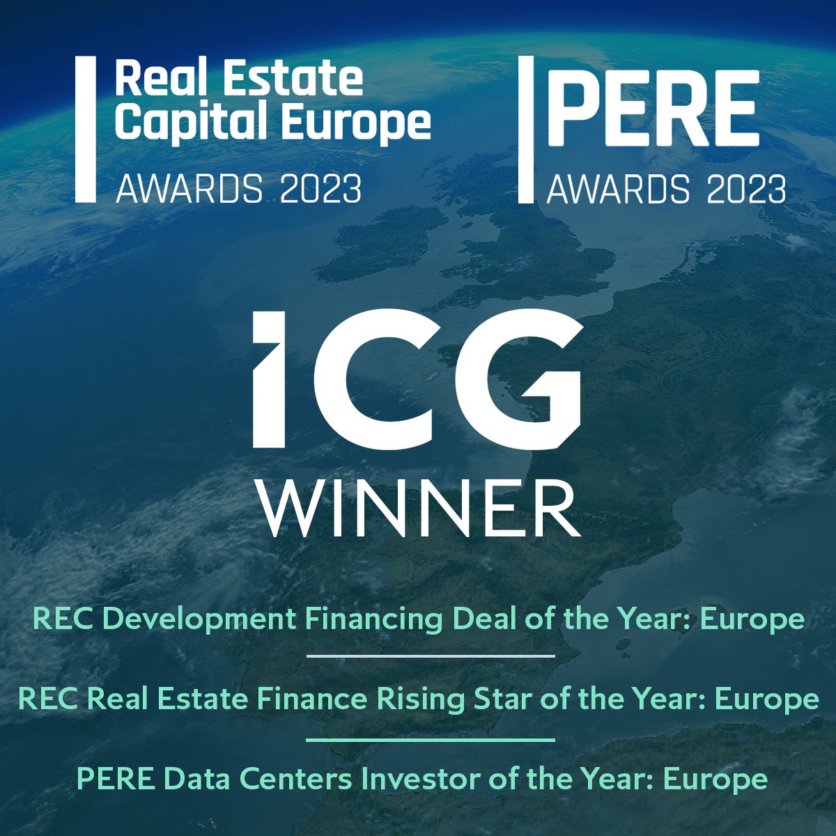 ICG Real Estate is a top performer within Europe, winning 3 categories across @recapital & @PEREonline 2023 Awards. Congratulations to the ICGRE team! 🏆🔗 REC Europe: recapitalnews.com/rec-europe-awa… 🏆🔗 PERE: perenews.com/pere-awards-20… #RealEstate #Alternatives Capital at risk.