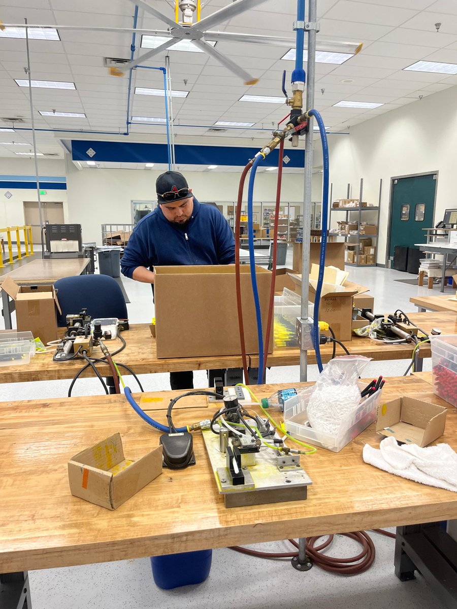 Our San Angelo team recently had a membership drive at the West Texas Light House for the Blind. This great company employs people who are visually or hearing impaired. We are so happy that we gained new members too! Building brighter financial futures for all--it's in our DNA!